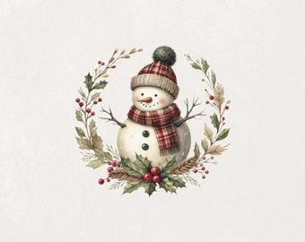 Niedlicher Schneemann PNG, Vintage Schneemann Png, Weihnachten PNG, Winter Png, trendiges Winter-Shirt PNG, Vintage Schneemann Png, Weihnachtsgeschenke, Schneemann Clipart