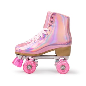 Vivid Skates Prisma Pink Holographic Roller Skates