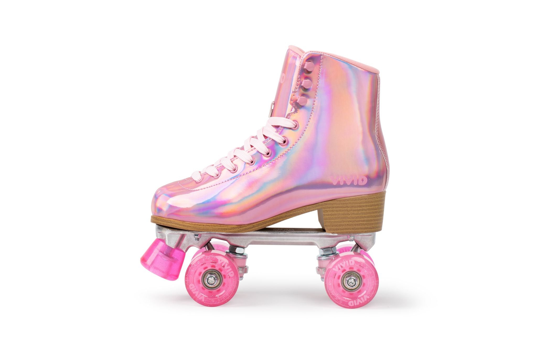 duisternis Pidgin Ongehoorzaamheid Vivid Skates Prisma roze holografische rolschaatsen - Etsy België
