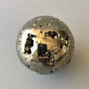 Natural Pyrite Sphere, Pyrite Crystal Sphere, natural pyrite, Iron Pyrite, Druzy, Healing Crystal, Fools Gold Pyrite, Gift Home Decor S01-33