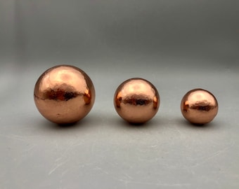 30-50mm Copper ball Copper spheres , 99.9% Pure Copper Orbs, Large, Medium and Small S02-31