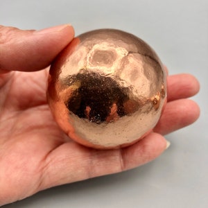 50mm Copper ball Copper sphere , 99.9% Pure Copper Orbs, S03-31