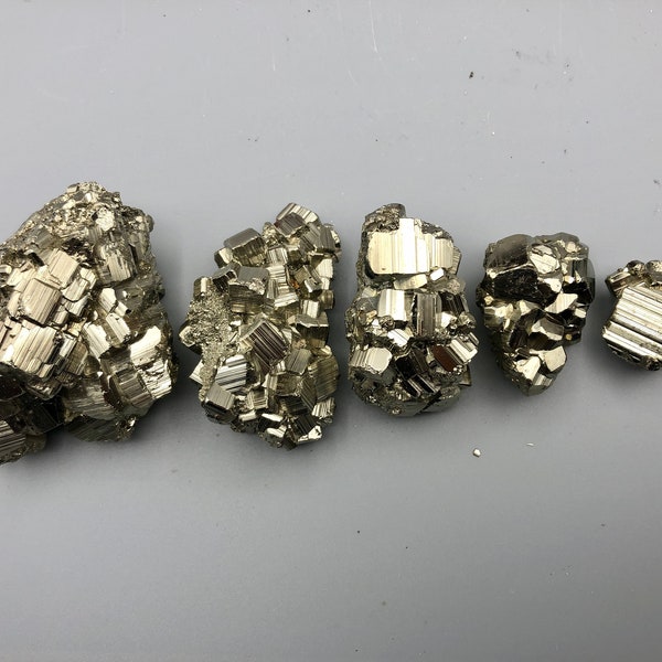 High Quality Raw pyrite, Pyrite cluster, Rough Pyrite, Size Approx. 0.8-3 inch (20-76mm) RM01-16