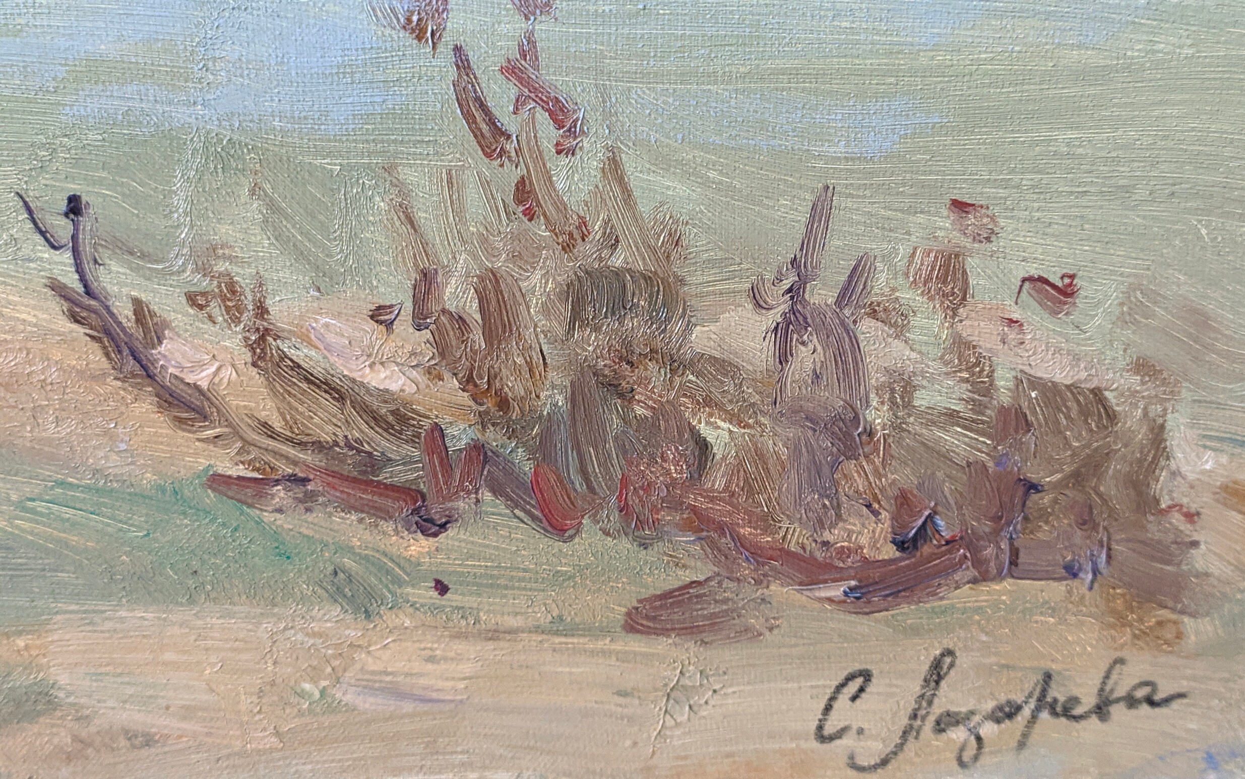 LANDSCAPE PAINTING Original oil painting on canvas by | Etsy