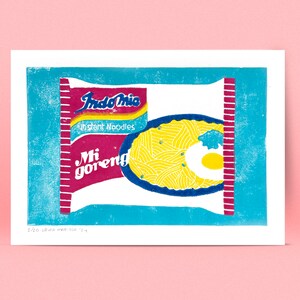 IndoMie A5 block print