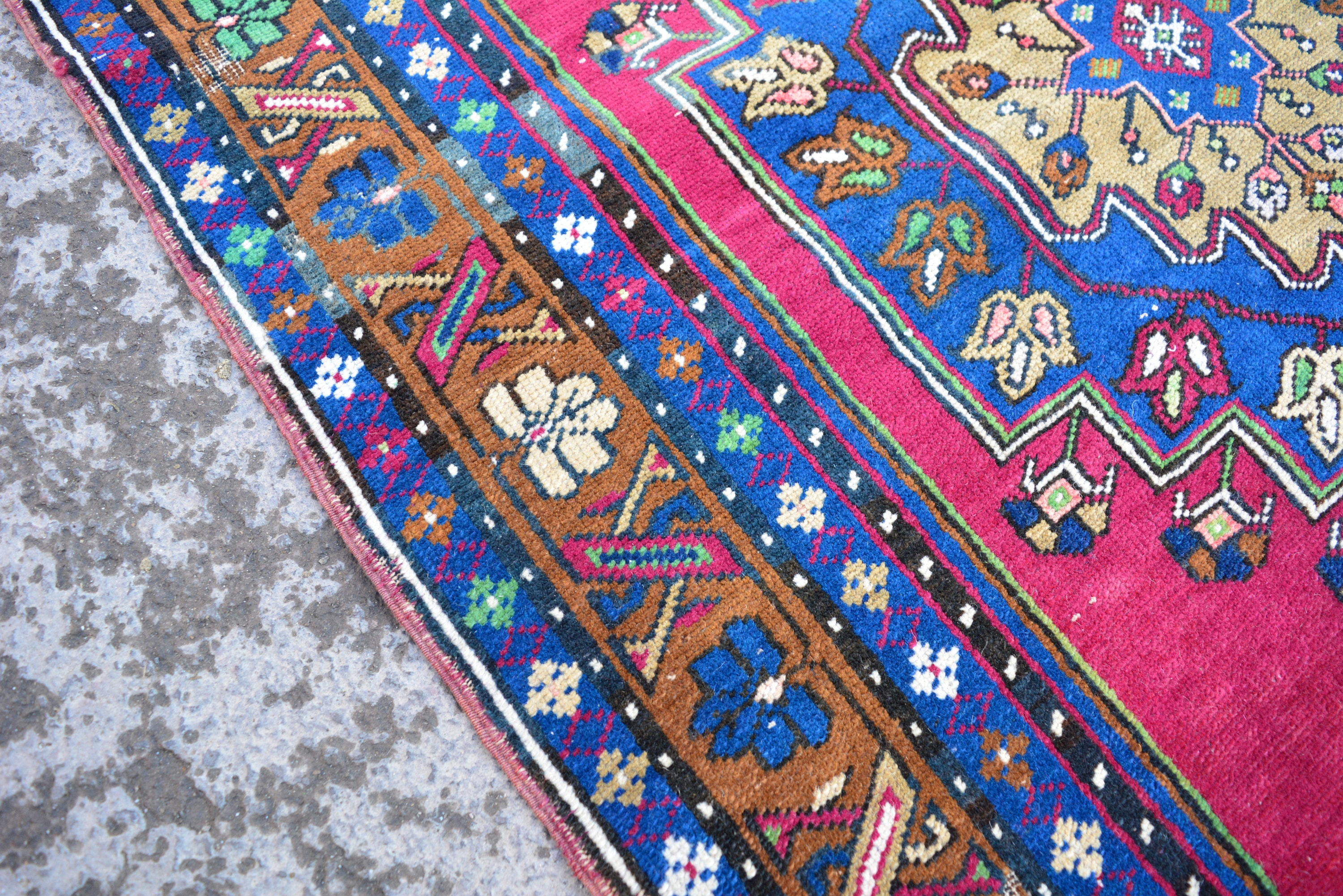 Vintage Oushak Rug 3.2x6.5Turkish RugUnique Rug For Etsy