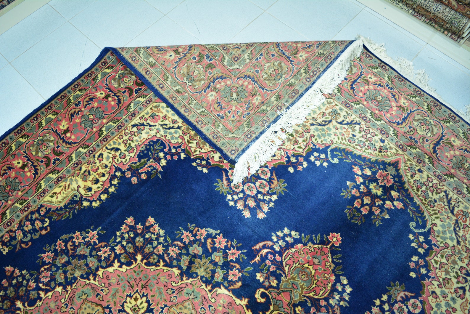 Turkish Wool Rug 8x12 Fine Quality Medallion Handmade Floral Etsy