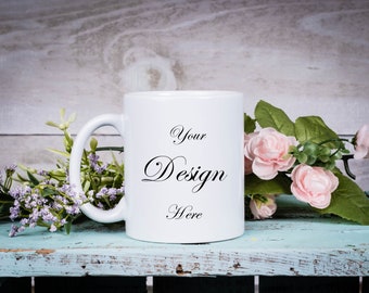 Pink Mug Mockup Etsy