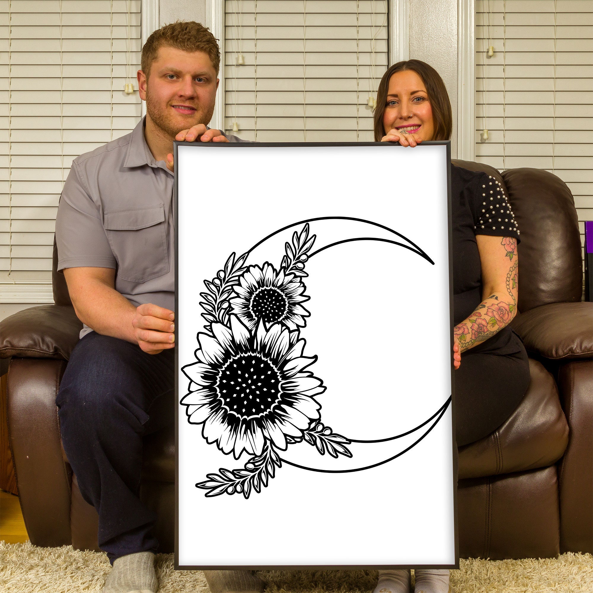 Free Free Sunflower Moon Svg 716 SVG PNG EPS DXF File