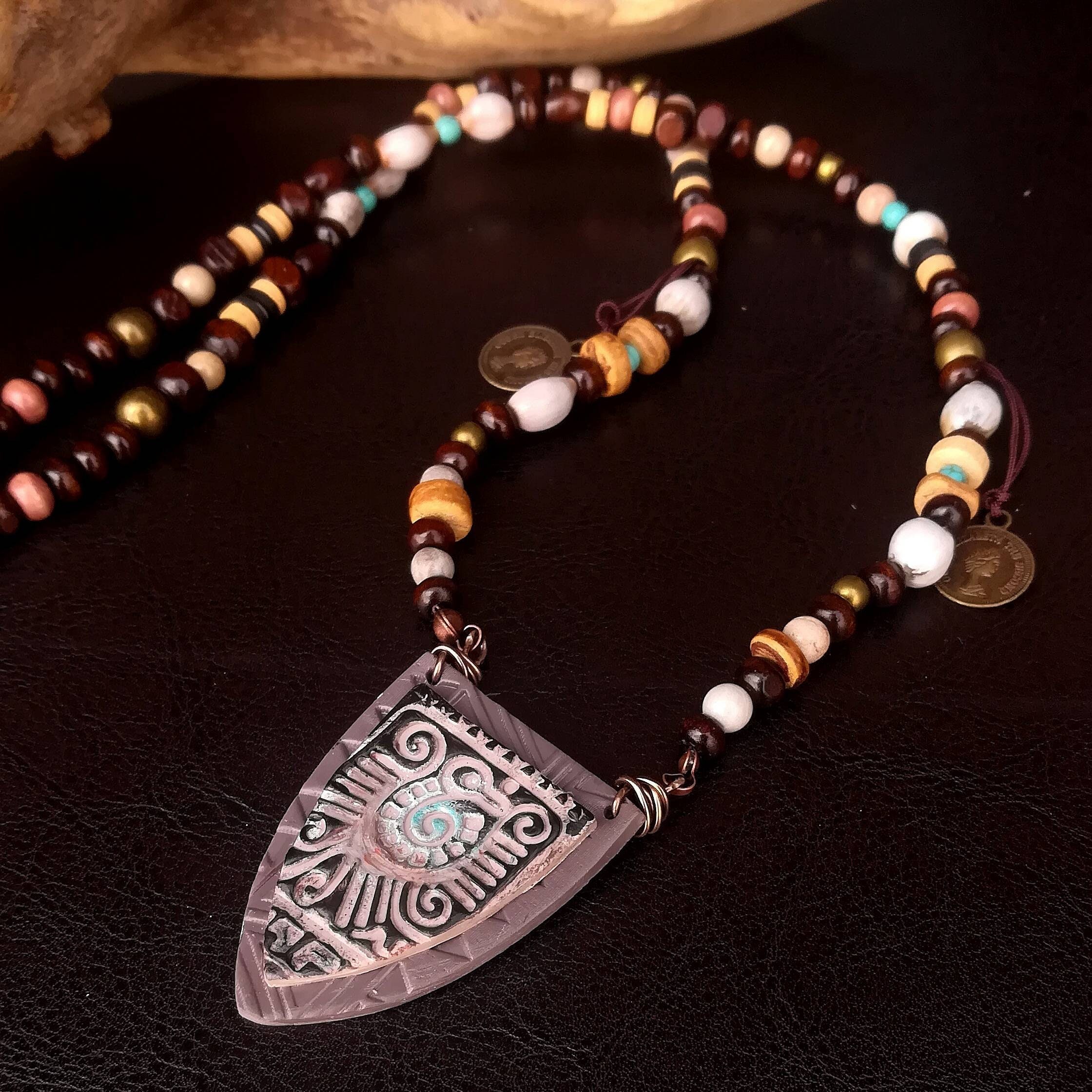 Tribal Coin Necklace 