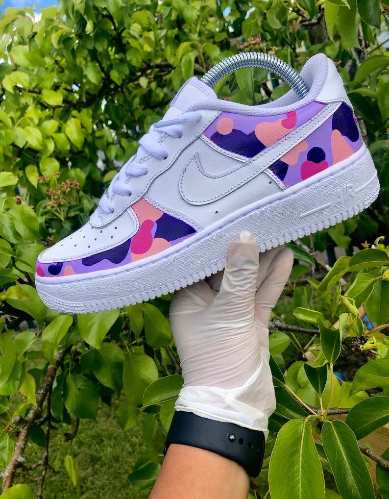 pink and purple af1