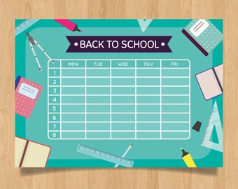 Digital Back to School Planner