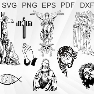 Jesus Christus svg gott, christlich, katholisch, Herr, Religion, Gesicht Glaube Hoffnung Kirche folge mir, Christus Kruzifix beten Gebetskreuz