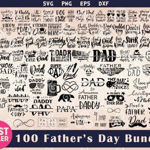 Father&#39;s Day svg, Super Dad, Super Father, Fathers Day png Files, Happy Father Bundle, Best Dad Daddy Papa