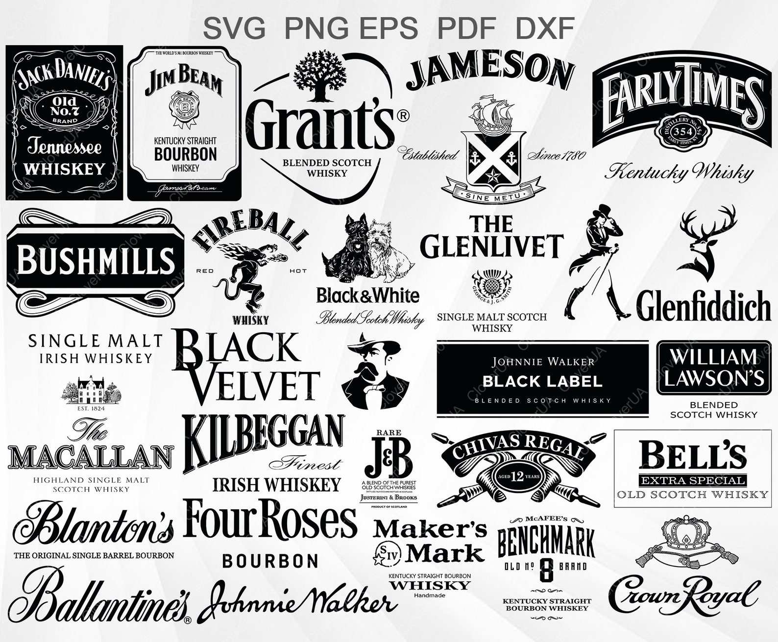 Alcohol Brand Logos