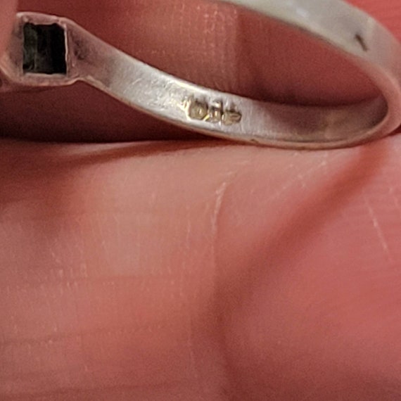 Stackable Sterling Silver Birthstone Rings - image 5