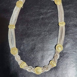 Vintage Byzantine style necklace image 1