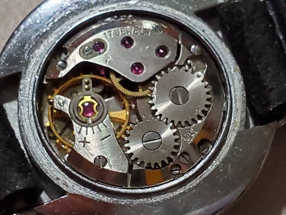 Rare Bucherer Swiss Made 17 Jewels Stainless Stee… - image 7