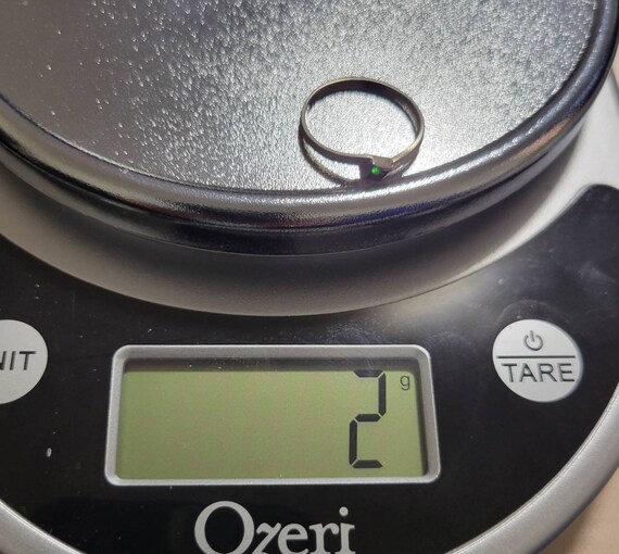 Stackable Sterling Silver Birthstone Rings - image 6