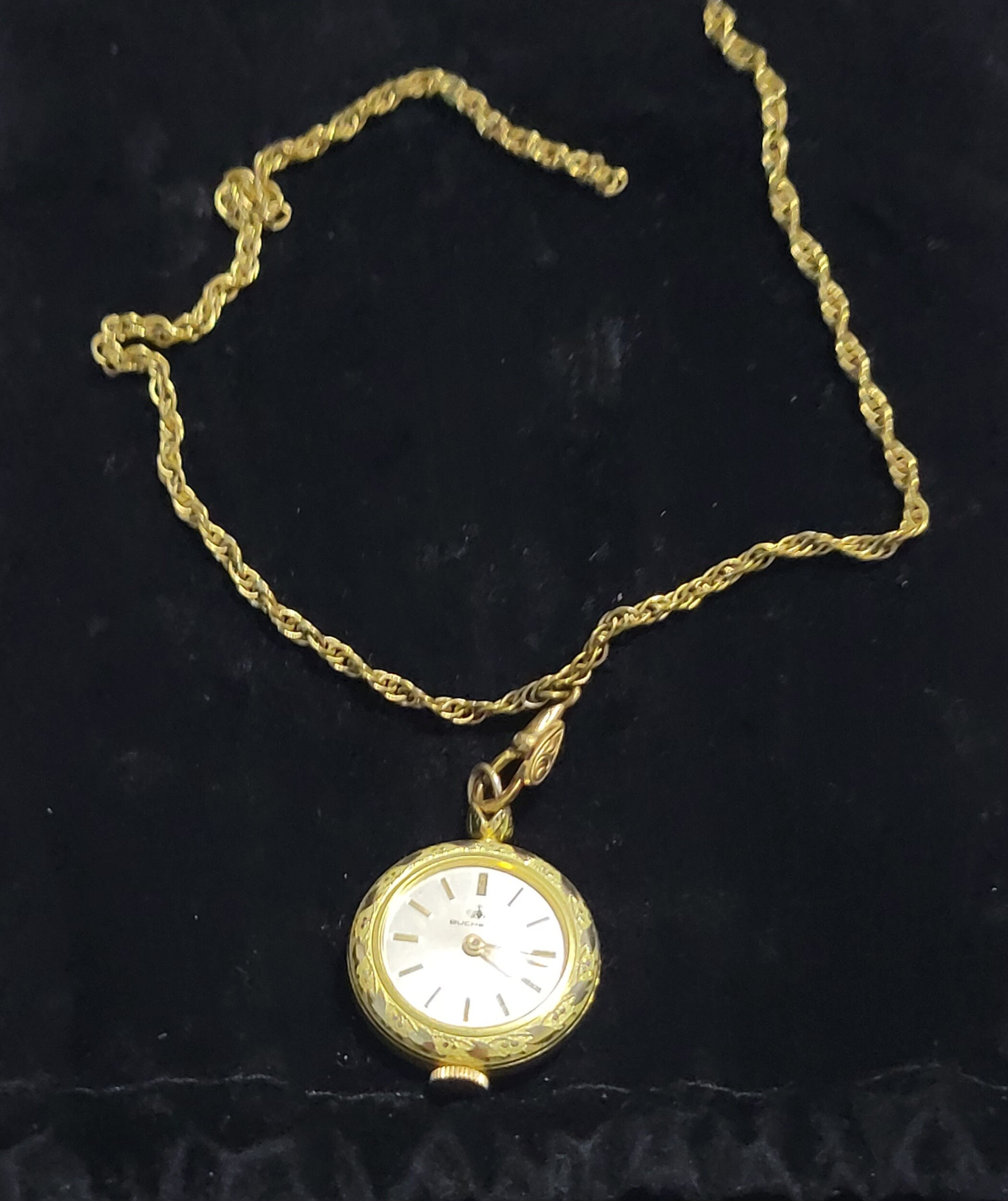 Gold Watch Pendant Etsy Singapore