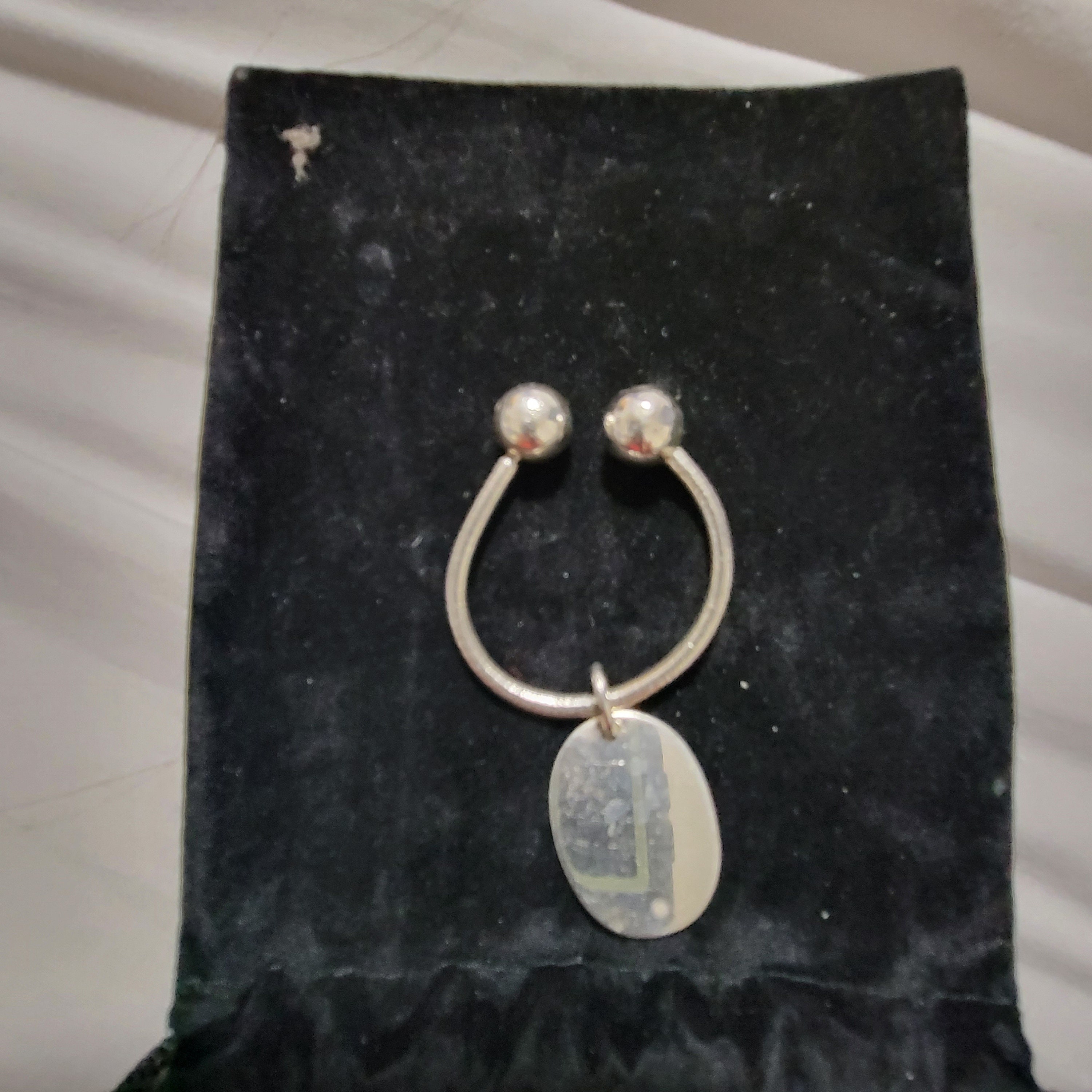 Tiffany ティファニー key ring extra large big Tiffany & Co Extra Large Horseshoe Key Ring Chain Keyring