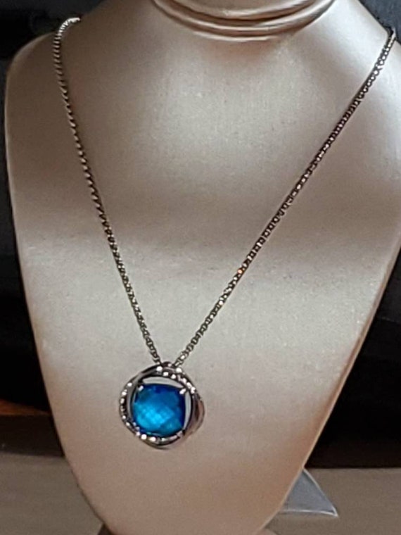 David Yurman Infinity Pendant Necklace 