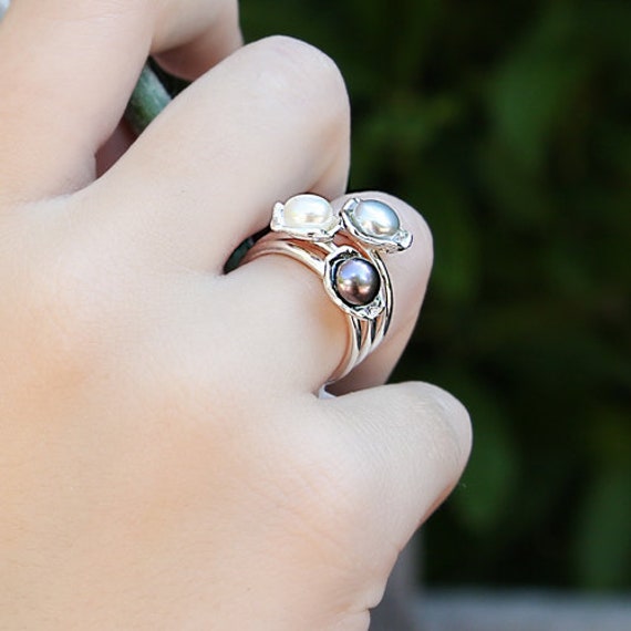 Oyster pearl sale ring