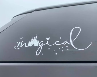 Disney "Magical" Car Decal