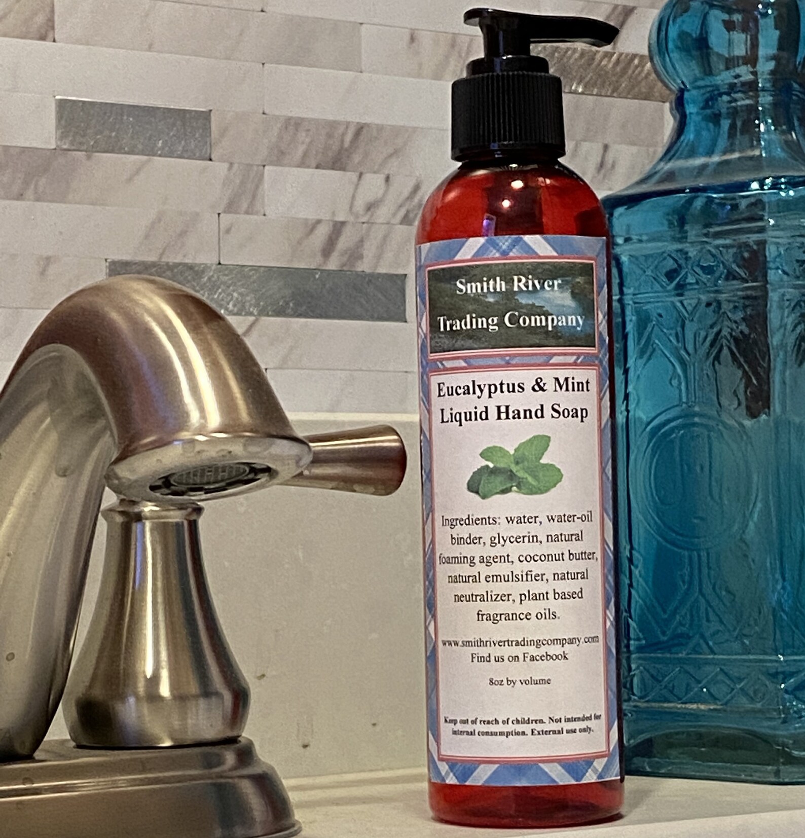 Eucalyptus & Mint liquid Soap Mint Liquid Soap Mint Hand Etsy
