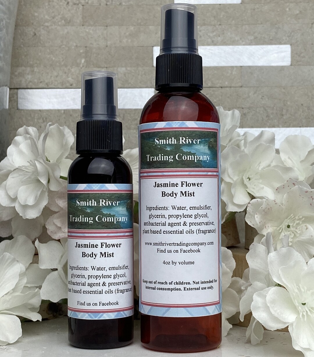 Jasmine Body Mist, Jasmine After Shower Spray, Jasmine Body Spray