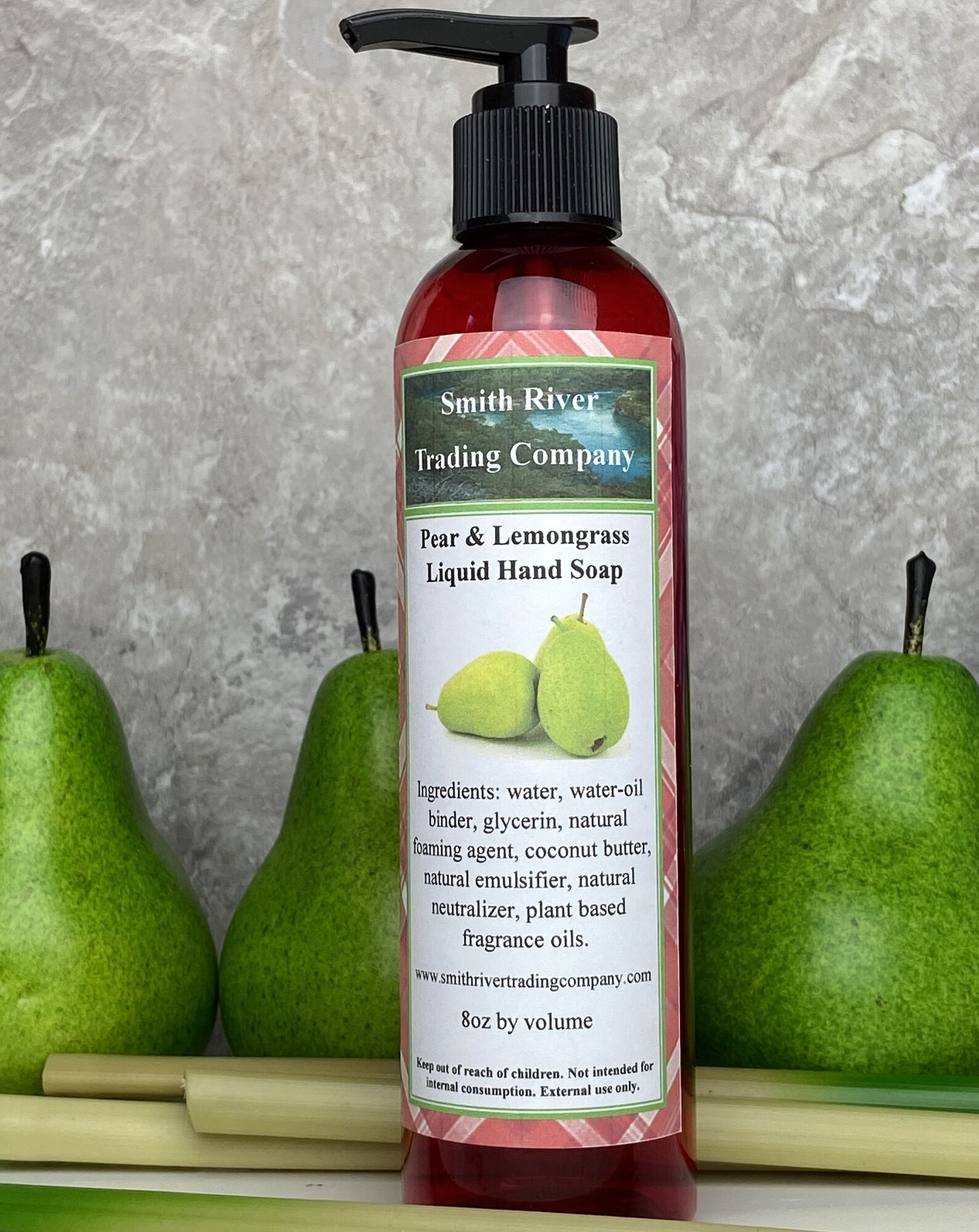 Pear & Lemongrass Liquid Soap Pear Liquid Soap Pear Hand Etsy
