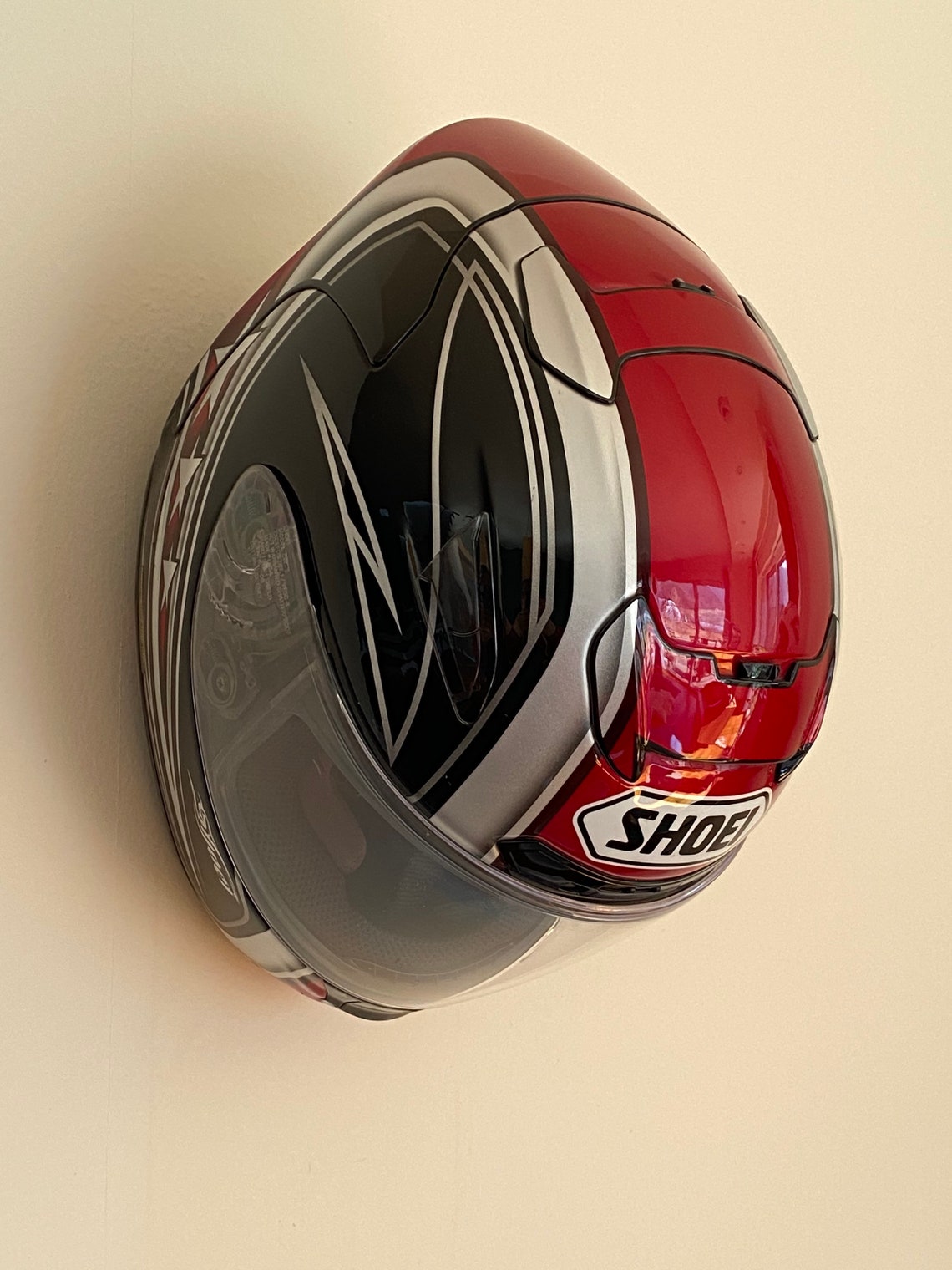 Motorcycle Helmet Rack Wall Mount Compact Style Helmet - Etsy Canada