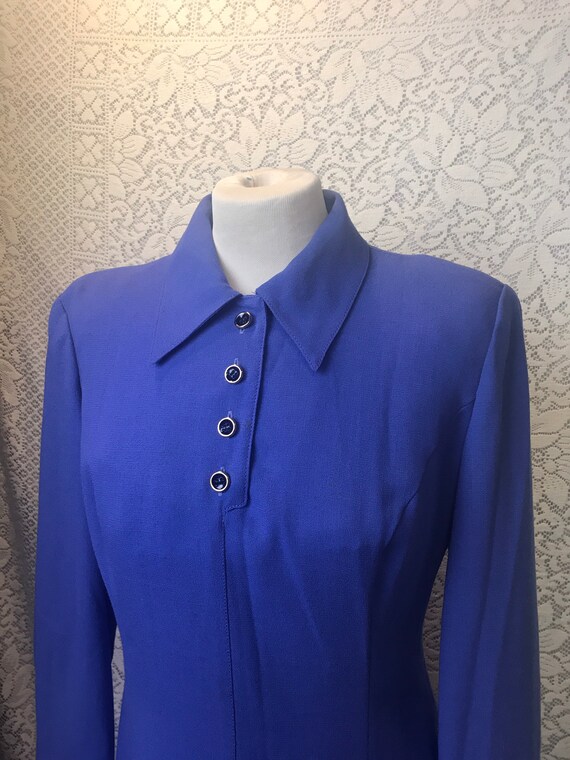 Lavender Jaeger vintage 1960's dress