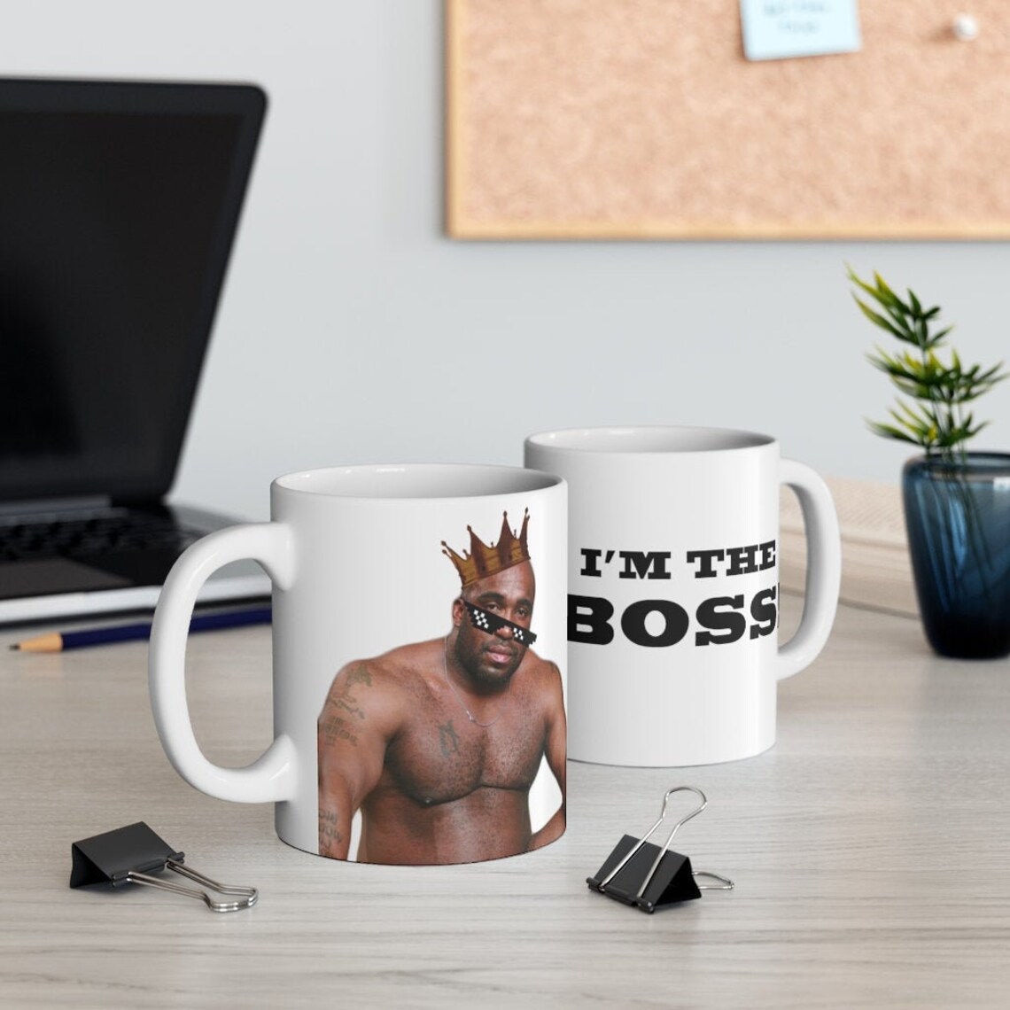 Barry Wood Coffee Mug Gift I'm The Boss Mug Funny Etsy