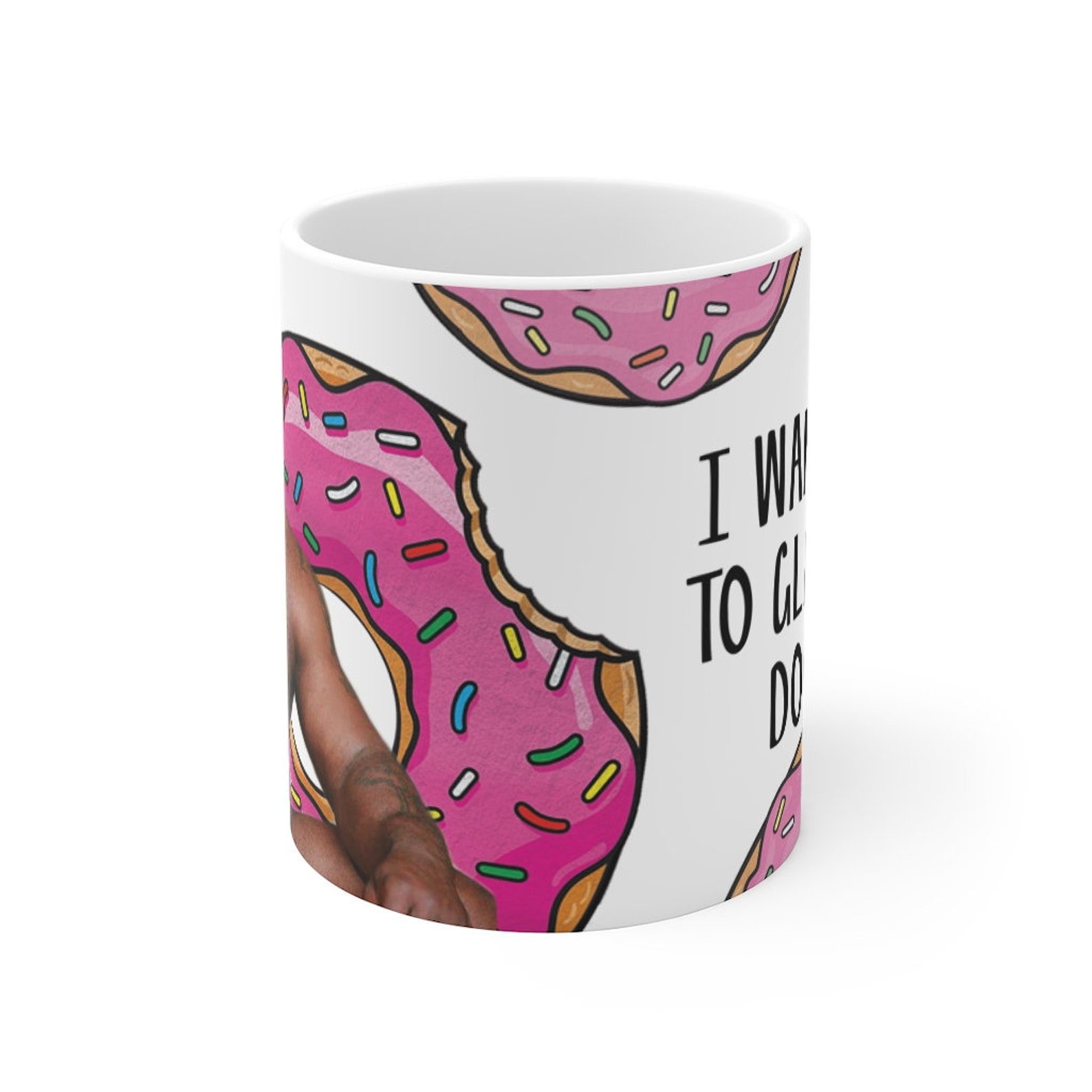 Barry Wood Mug Glaze my Donut Coffee Mug Gift Happy Etsy