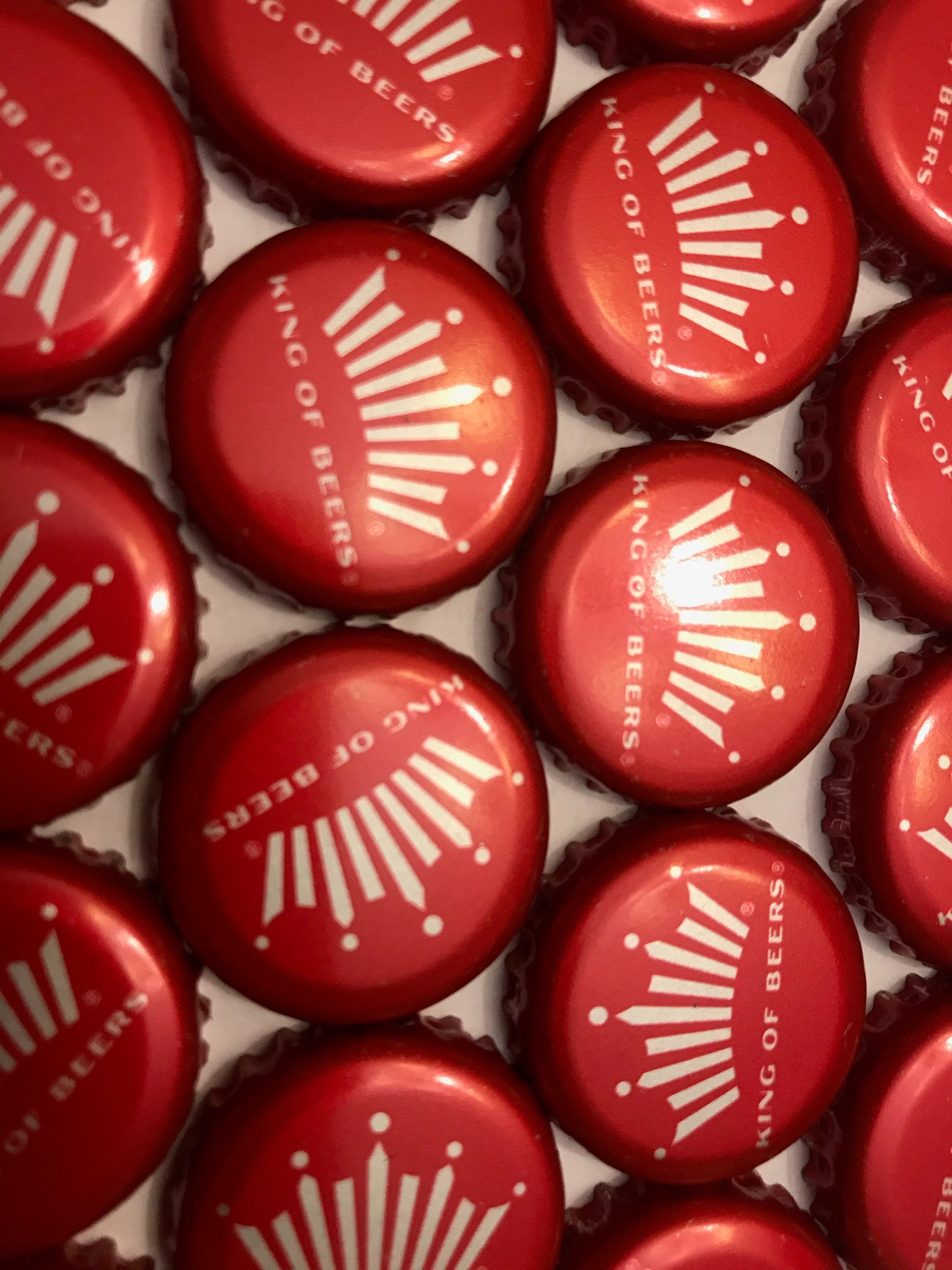 100 Budweiser Bottle Caps NO DENTS Beer Bottle Caps Bottle Etsy