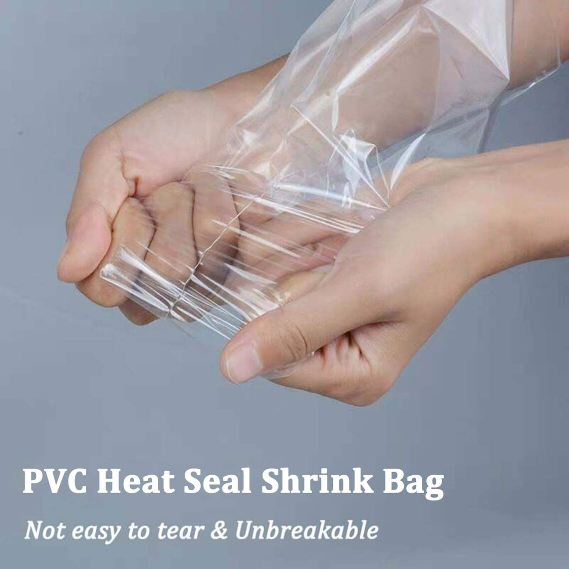 100pcs Shrink Wrap Bags LargePVC Heat Shrink Wrap for Etsy
