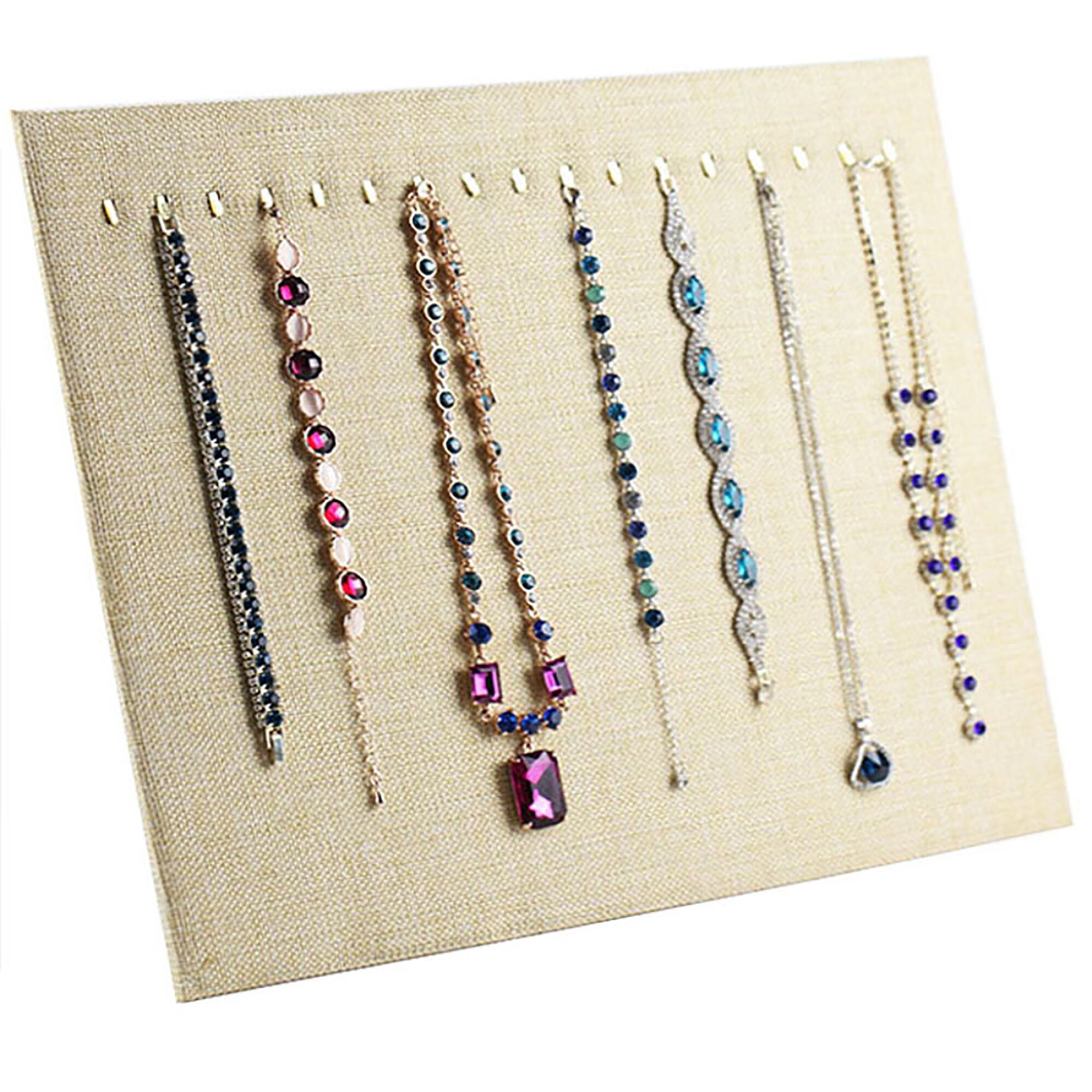 Velvet 17 Hook Necklace Jewelry Tray/Display Etsy