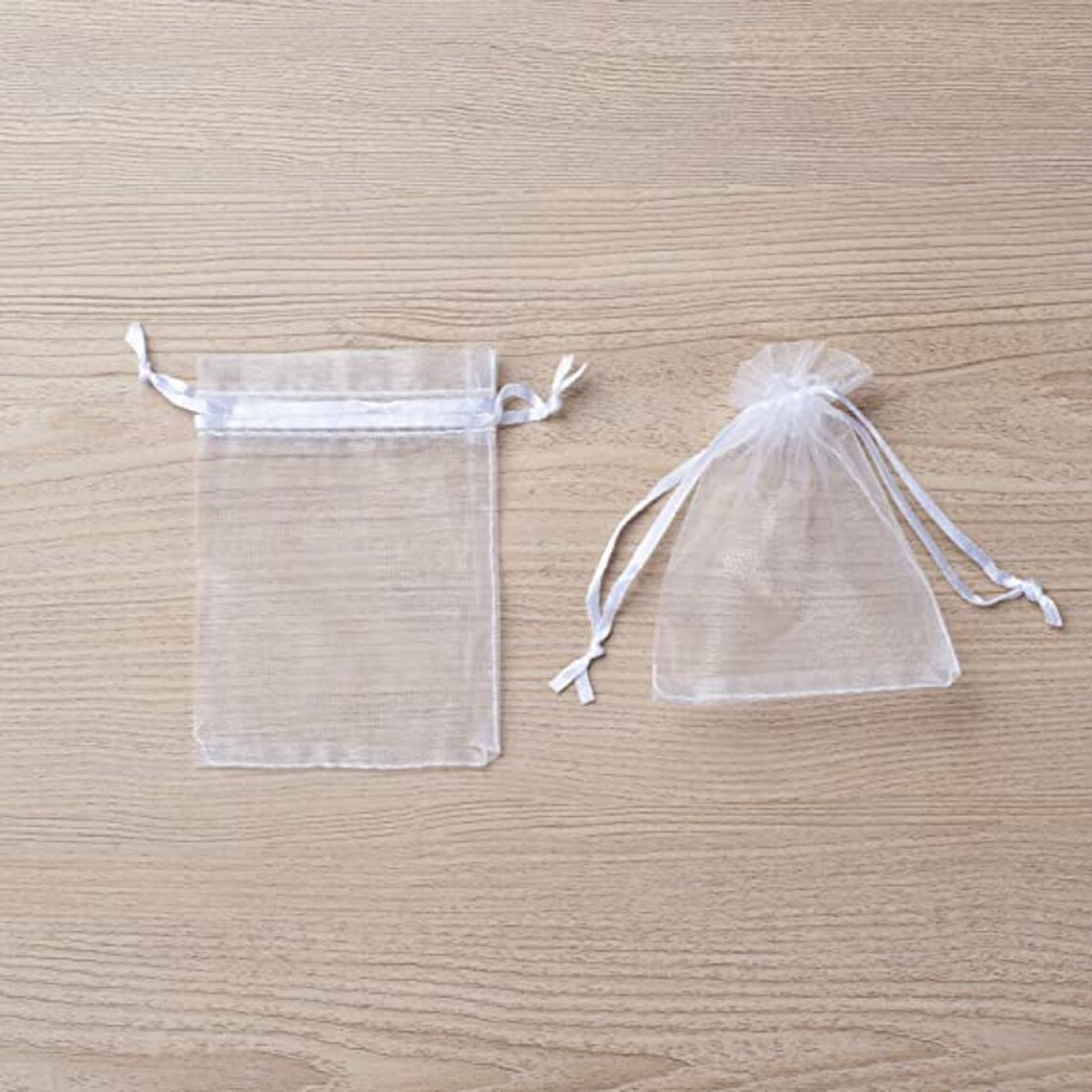 20/50/100 pcs Organza Bags White Organza Gift Bags Small Mesh Etsy