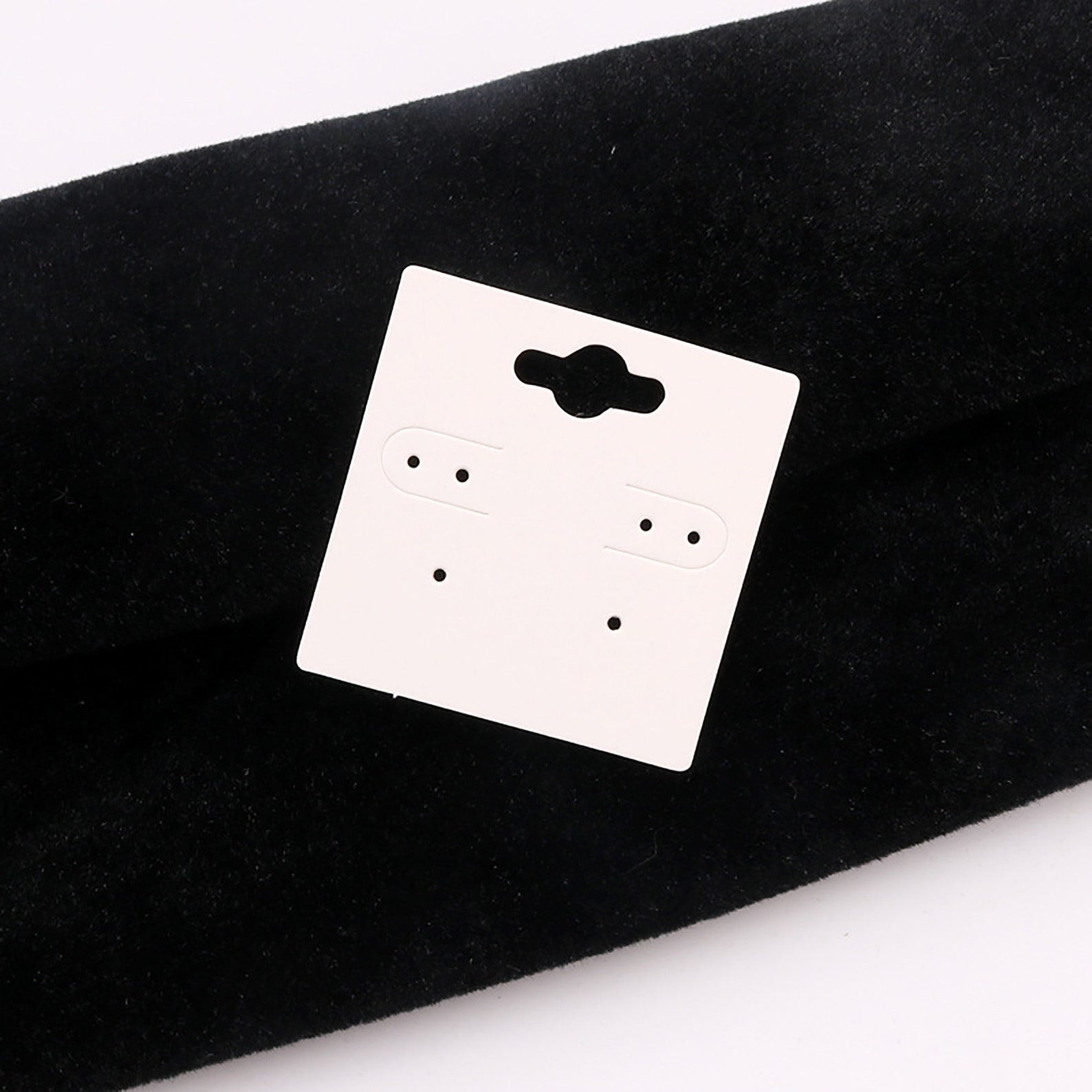 100 Pcs Necklace Display Cards Square Blank Jewelry Necklace Etsy