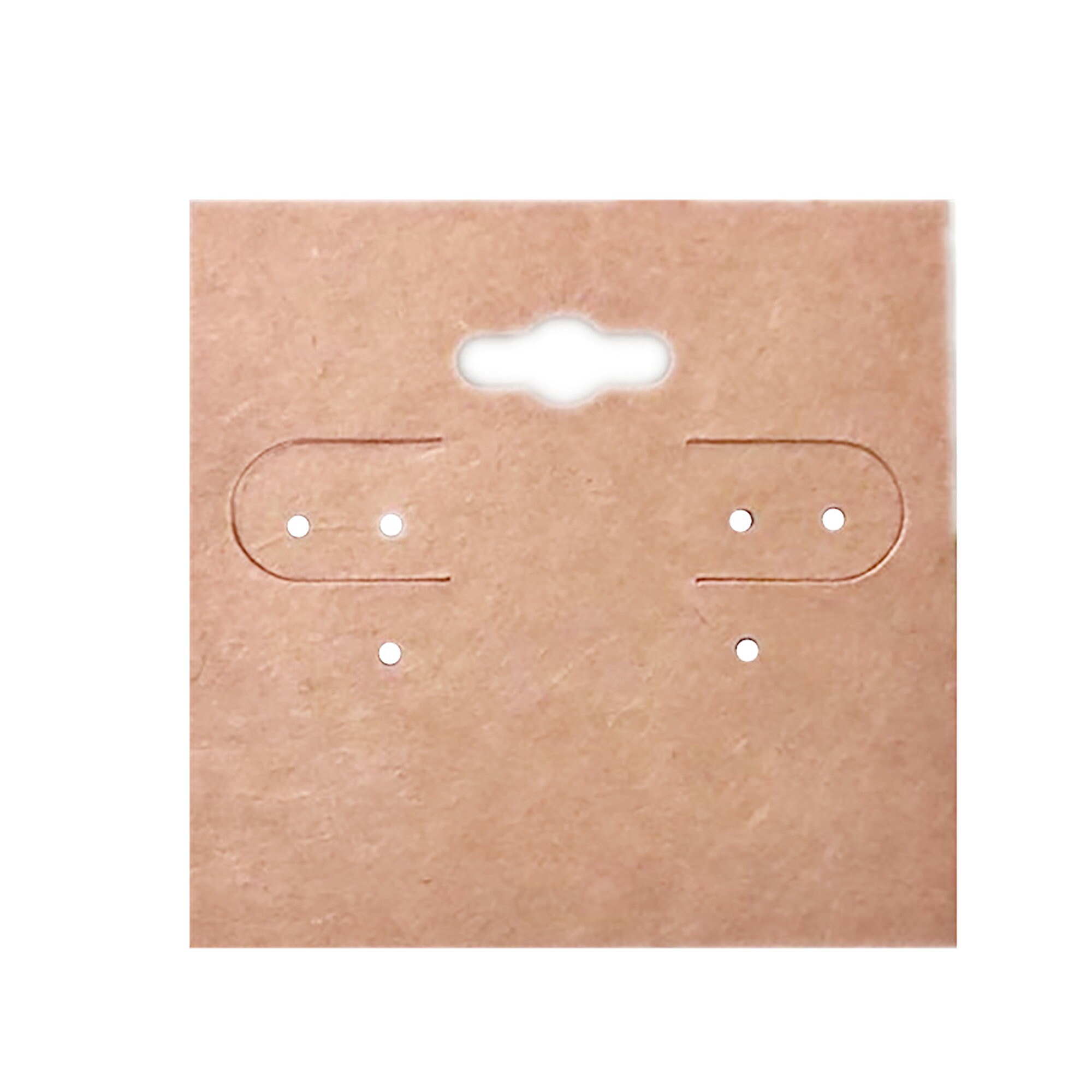 PVC Earring Holder Cards KitsEarring Display Cards Kraft Etsy