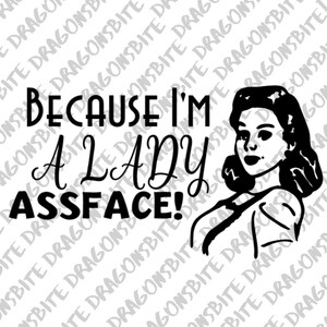 私はレディ・アスフェイスだから - PNG、SVG