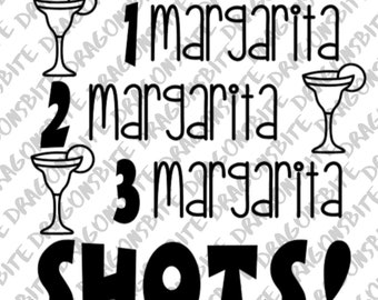 1 Margarita 2 Margarita 3 Margarita SHOTS - PNG, SVG