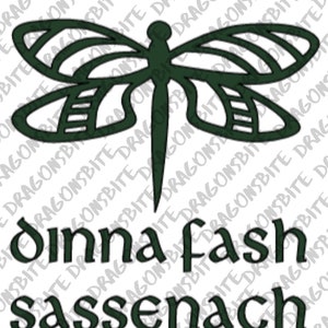 Dinna Fash Sassenach - PNG SVG