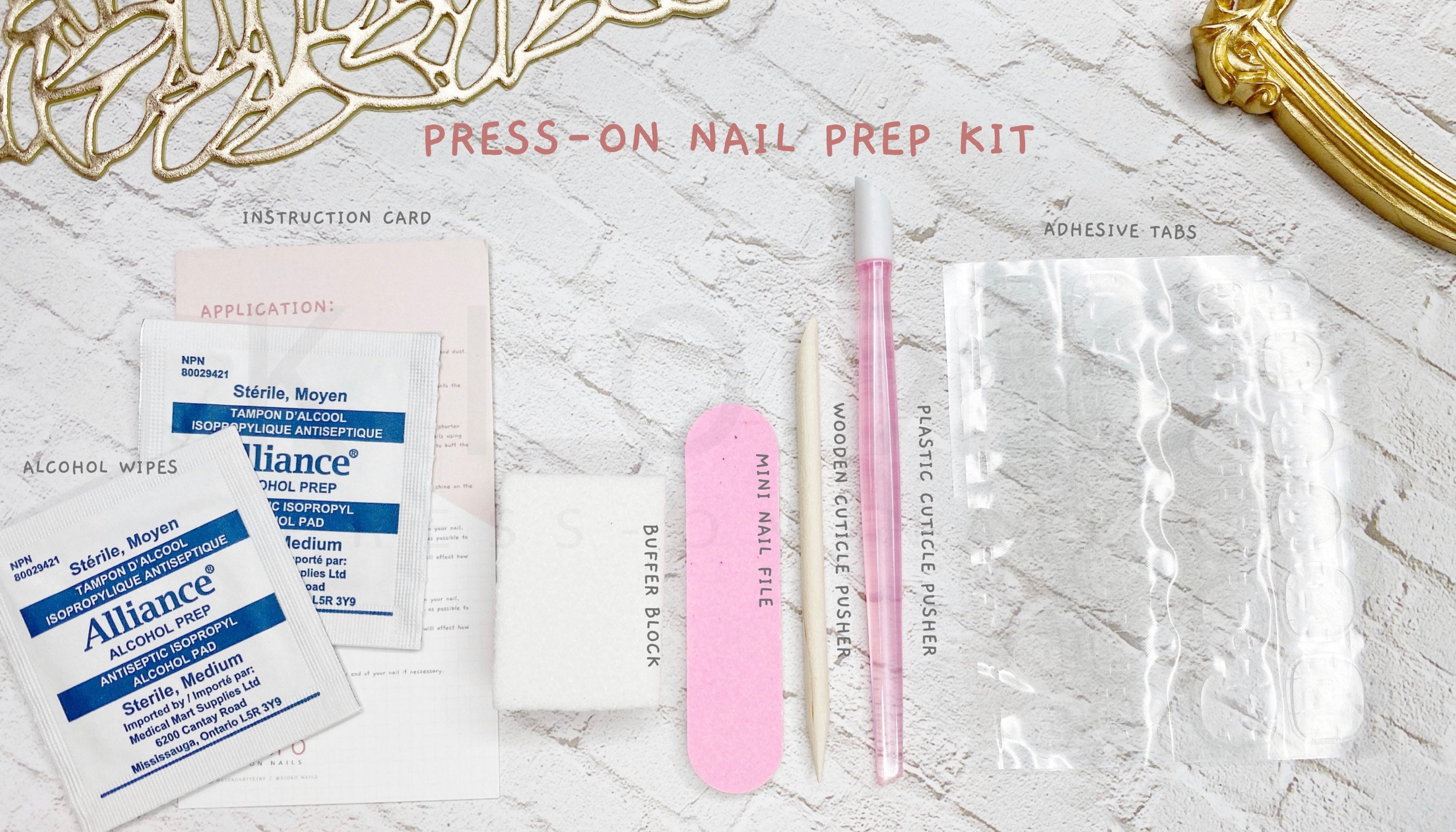 NAIL PREP KIT Presson Nails Etsy
