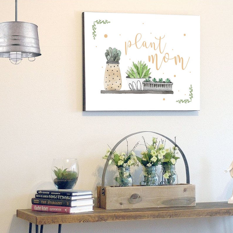 Plant Wall Art Botanical Wall Art Plant Lover Gift House Etsy