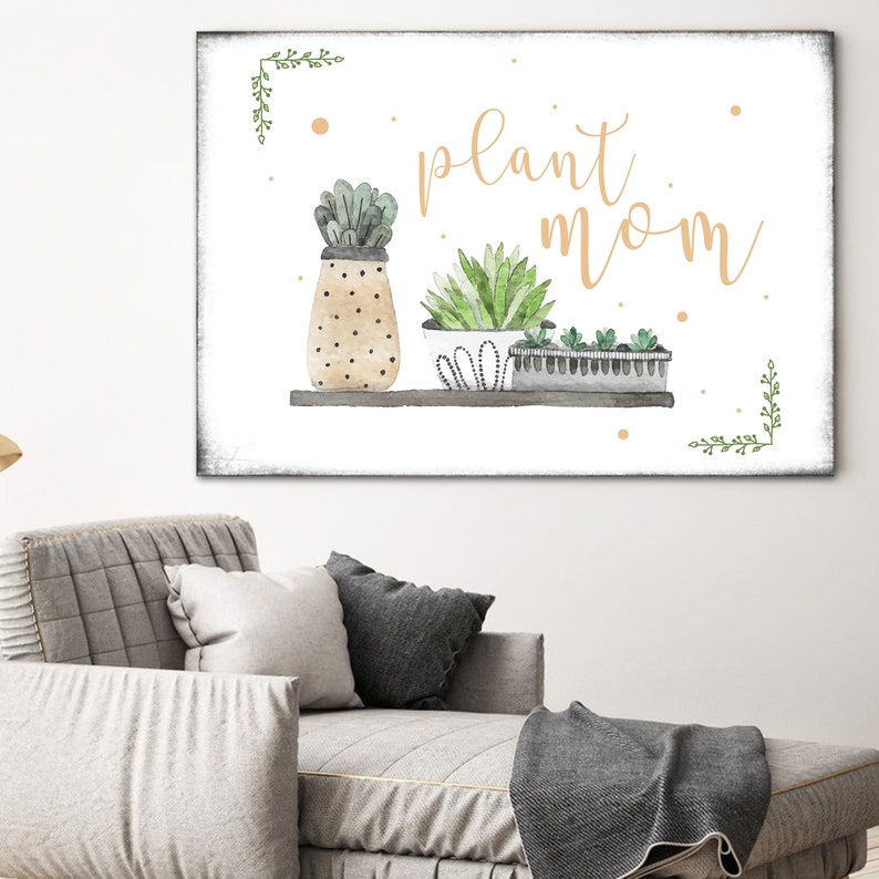 Plant Wall Art Botanical Wall Art Plant Lover Gift House Etsy France