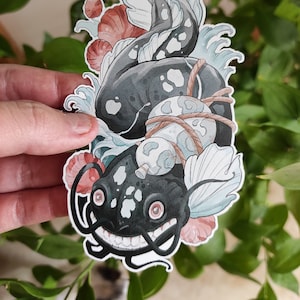 adesivi, yokai, adesivi agenda, adesivi, regalo, autocollant, decorazione per la casa.