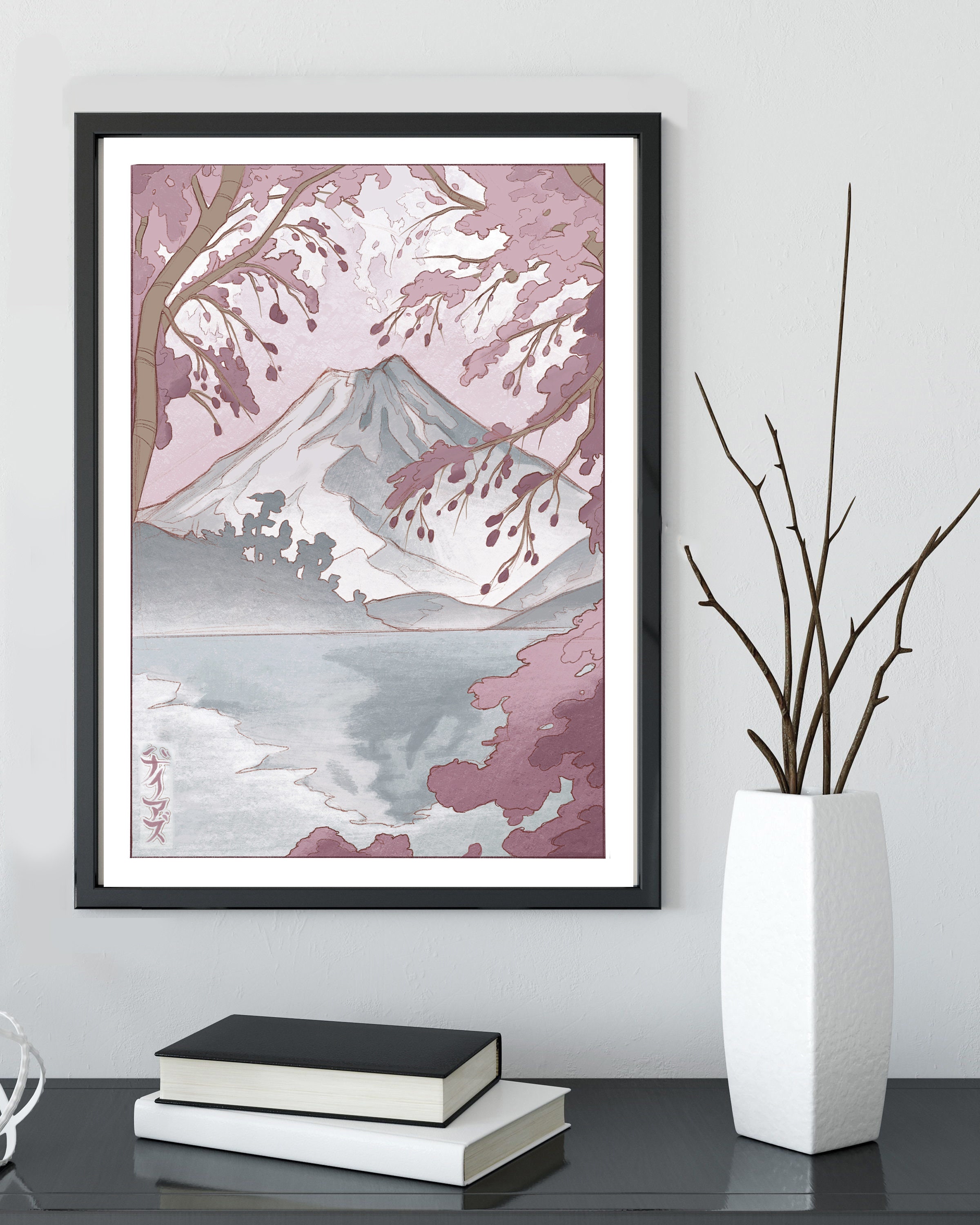 Ukiyo-e Ukiyoe Mount Fuji Hokusai Japan Poster Japanese | Etsy
