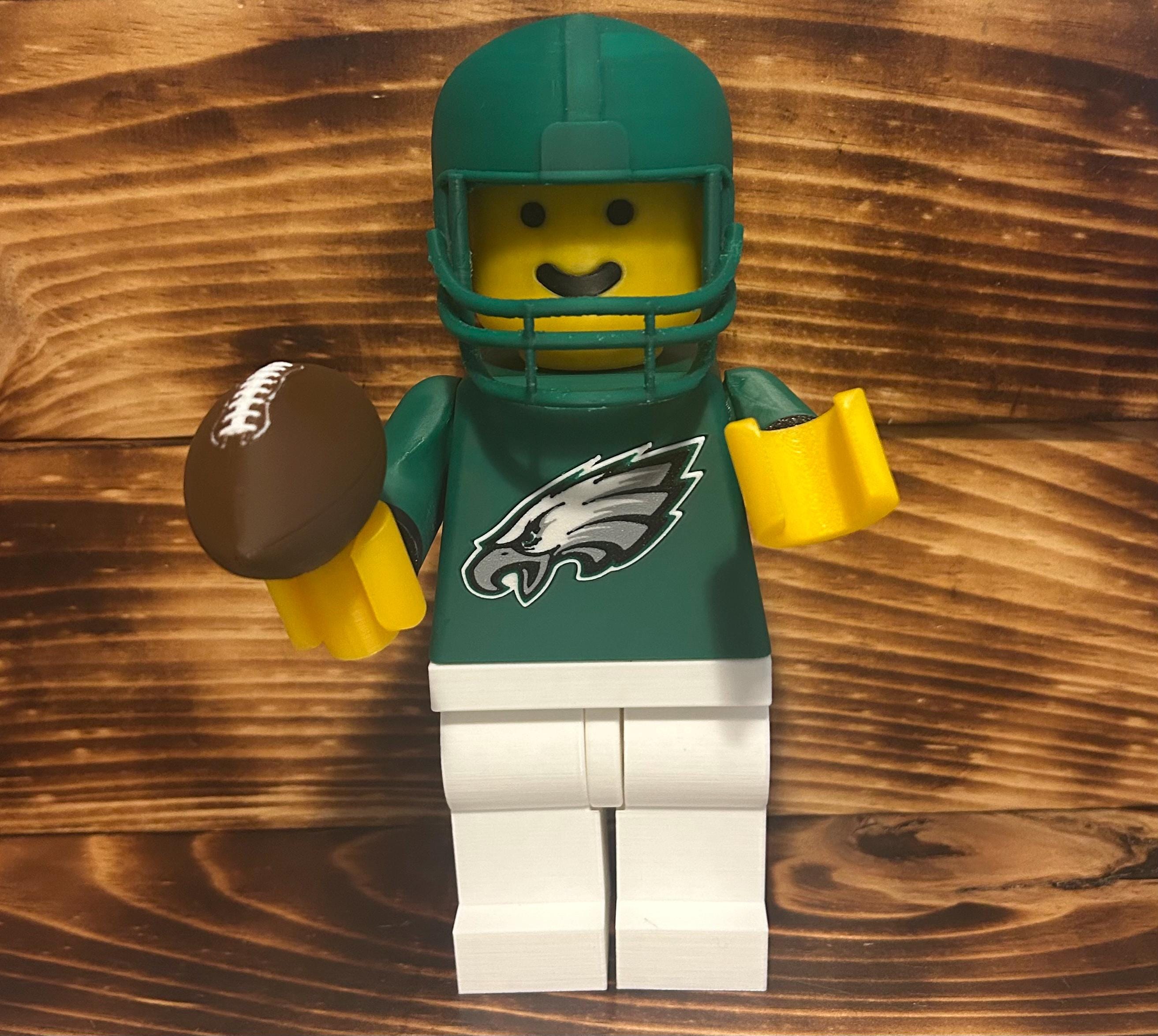 Brick Man Football Players Philadelphia Eagles NFL